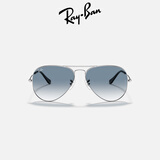 雷朋（RayBan）男女款飞行员系列太阳镜复古渐变色墨镜0RB3025
