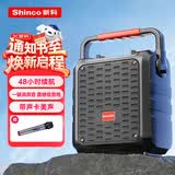 新科D65无线蓝牙音箱户外音响弹唱乐器音箱广场舞家用手提K歌话筒监听声卡一体机家庭KTV