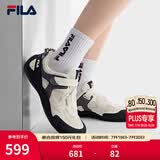 斐乐（FILA）官方女鞋运动鞋彩石鞋薄底鞋休闲鞋德训鞋 甜玉米黄/黑-SB 38