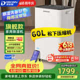 多乐信（DOROSIN）除湿机/抽湿机  除湿量60升/天 120㎡智能家用别墅复式商业办公室吸湿 APP智控 ER-60D