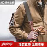 马登工装美式复古狂怒坦克棉服男阿美咔叽硬汉外套棉衣春冬卡其色棉袄 土黄色 (摇粒绒/加厚棉服版) S