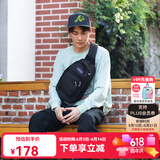 JANSPORT杰斯伯斜挎包男女休闲时尚单肩包潮牌ins风47LS 7R1 黑色