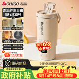 志高（CHIGO）便携式烧水杯650ml便携烧水壶电热水壶电热水杯烧水壶煮茶泡奶旅行加热杯冰霸杯生日节日礼物