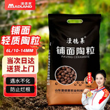 漫德莱陶粒6升10-14mm 花盆铺底水培无土栽培基质绿植花卉铺面石