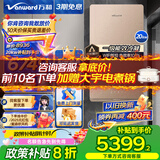 万和（Vanward）家用燃气壁挂炉采暖炉地暖锅炉采暖沐浴无线控制冷凝式一级能效分段燃烧热水器【政策补贴减20%】 20KW 50-120㎡ 【以旧换新】NB4 天然气