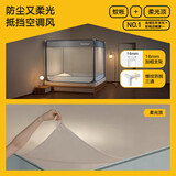 美朵嘉A类婴儿童防摔围栏蚊帐1.5x2米床家用夜光蓝【螺纹三通】含柔光顶