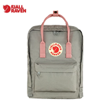 FJALLRAVEN北极狐双肩包kanken男女户外大容量书包电脑包运动旅行背包23510 021-312雾灰粉色 16L【可容纳14寸笔记本电脑】