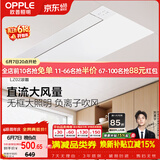 欧普照明无边直流凉霸照明三合一厨房专用风扇空调扇冷风机嵌入式LZ02