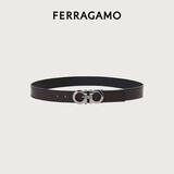 菲拉格慕（Ferragamo）男士双面可调式GANCINI腰带 0689112_C_100 礼物送男友
