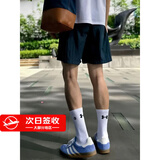 杜小闲藏青色美式速干运动短裤男夏季篮球健身薄款透气裤子不过膝三分裤 藏青色 【高品质】 XL 身高175-180cm体重140-155斤