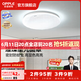 欧普照明（OPPLE）卧室吸顶灯具走廊灯过道灯阳台玄关灯简约小吸顶灯三防一体快装 星空面罩【白光】24瓦/2000lm/直径35cm