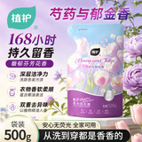 植护芍药香氛洗衣液500g补充袋装 持久留香去污渍去黄旅行内衣裤柔顺