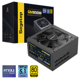 鑫谷（segotep）GM850W ATX3.1双金牌认证全模组电源（12V-2X6支持5070Ti/5060Ti显卡直插/台式电脑主机箱电源）