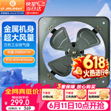 金羚（JINLING）工业排气扇厨房排风扇强力抽风机通风扇换气扇16寸FA-40P