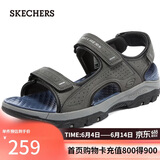 斯凯奇（Skechers）父亲节礼物凉鞋男士户外透气沙滩鞋舒适休闲百搭轻便凉拖鞋
