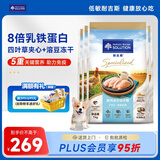 耐吉斯新品鲜肉幼犬狗粮羊奶鸡肉益生菌助力免疫溶豆冻干幼犬Pro1kg*4包
