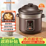 九阳（Joyoung）电炖锅电炖盅5L大容量紫砂预约电砂锅 多功能锅 智能定时精炖煮粥煲汤锅DG50Z-GD510