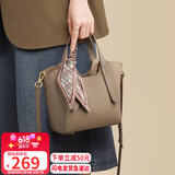 YUYULA牛皮包包女包斜挎包轻奢品牌手提单肩包生日礼物高级感送女友老婆