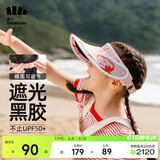 蕉下（beneunder）蕉下儿童防晒帽遮阳帽太阳帽子男童女童空顶帽户外帽草莓夹心