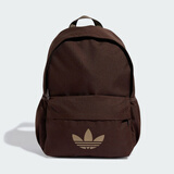 阿迪达斯（adidas）三叶草系列 男女 CL BACKPACK 双肩包 KQ6388 棕色 NS