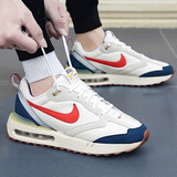 耐克（NIKE）男鞋 秋新款Air Max气垫缓震运动鞋增高耐磨休闲鞋跑步鞋 DV1487-162/红钩 41