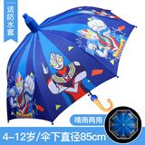 诗佩琪（SVORIAHI）儿童雨伞男孩男童遮阳太阳伞小学生上学专用自动长柄防晒伞 无胶款1把