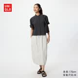 优衣库休闲工装裙女装26春夏新款487792 02 浅灰色 S