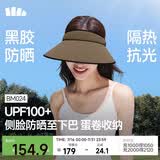 蕉下（beneunder）遮阳帽子女太阳帽空顶防晒帽防紫外线全脸遮阳百搭加长帽檐BM024