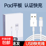 适用于ipad充电器头mini5/Air/2/3/4/6/8苹果9平板Type-C数据线ipadpro充电线12w快充10套装 【1米iPad快充线】买一送一