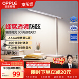 欧普照明（OPPLE）AAAA级书桌宿舍卧室儿童无蓝光台灯护眼灯学生学习台灯 米格2M