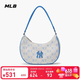 MLB包包女腋下包挎包手提包单肩包拎包时尚送礼物3ABQS014N-50SBD-F