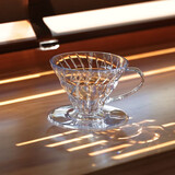 HARIO V60树脂滤杯 Tritan材质 手冲咖啡器具透明滤杯01号