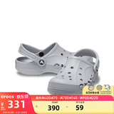 卡骆驰（CROCS）贝雅洞洞鞋男鞋女鞋轻便耐磨一脚蹬拖鞋休闲鞋百搭花园鞋|10126 浅灰色-007(含智必星) 44 (280mm)