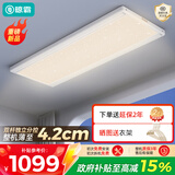 晾霸超薄电动晾衣架智能晾衣机遥控升降阳台家用隐形晾衣杆 4.2cm超薄整机|9挡调光全屏灯|AI语音智控|双杆分控