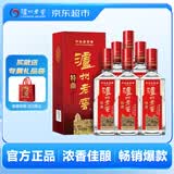 泸州老窖 特曲 老字号 浓香型白酒 52度  375ml*6瓶 整箱装 【送礼礼品】