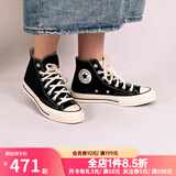 匡威（Converse）1970s帆布鞋经典三星标男鞋女鞋休闲时尚百搭运动鞋板鞋162050C 162050C 经典黑【高帮1970s】 40