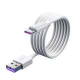 宜客莱(ECOLA)Z38WT 白色 USB转Type-C数据线 6A充电+数据传输二合一 1米