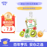 亨氏（Heinz）宝宝辅食 婴儿果泥 果汁泥 超金果泥营养苹果猕猴桃泥78g
