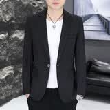 花花公子（PLAYBOY）西服男士韩版小西装休闲易打理修身外套休闲职业正装伴新郎结婚