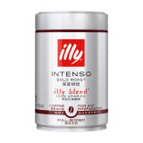 ILLY意利（illy）咖啡豆（深度烘焙）阿拉比卡意式黑咖啡罐装250g