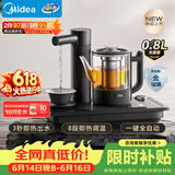 美的（Midea）【价保618】速沸电茶盘 嵌入式茶台烧水壶全一体全自动上水智能恒温电热水壶养生壶3秒即热C16J02