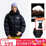 骆驼（CAMEL）【拒水羽绒】户外羽绒服冬新款中长款男女加厚外套羽绒服