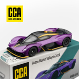 CCA车模 1:64阿斯顿马丁女武神跑车模型合金车模汽车玩具男孩