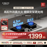方太燃气灶TF29B煤气灶双灶猛火可调节底盘灶具【推荐油烟机L2P】燃气灶双灶台天然气/液化气可选 68%热效率液化气 可调节猛火新款灶具