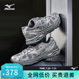 美津浓（MIZUNO）RACER S 吴曦同款跑鞋男女缓震透气休闲慢跑鞋 24/野鸽灰 42 (270mm)