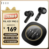 FIILKey Pro/key pro2智能降噪真无线蓝牙耳机 入耳半入耳切换 手机电脑高音质运动长续航耳机 Key pro2黑美人