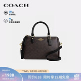 蔻驰（COACH）【品牌直供】女士ROWAN中号单肩手提包波士顿包礼物