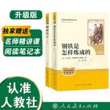 骆驼祥子+钢铁是怎样炼成的（升级版） 人教版名著阅读课程化丛书 七年级下套装（共2册）与25春新版初中语文教材配套使用（含微课，从教学角度讲解名著；含阅读笔记本，提供测评指导帮助提升整本书阅读能力）