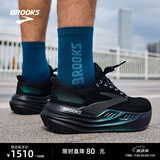 布鲁克斯（BROOKS）Glycerin甘油MAX 超级甘油男女跑步鞋透气缓震专业运动鞋慢跑鞋 男款 月光系列 黑 44.5