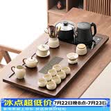 唐丰功夫茶具套装高档茶台烧水壶一体全自动上水茶盘陶瓷茶壶茶杯整套 青云茶盘+汝窑素语西施壶14头+茶道